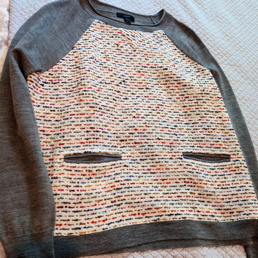 J.Crew Merino Wool Sweater Top - Size Medium